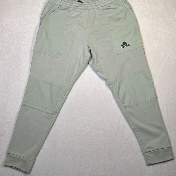 ADIDAS ESSENTIAL BRANDLOVE FRENCH TERRY‎ PANTS HK0385 - NWT- Men XL - Picture 2 of 7
